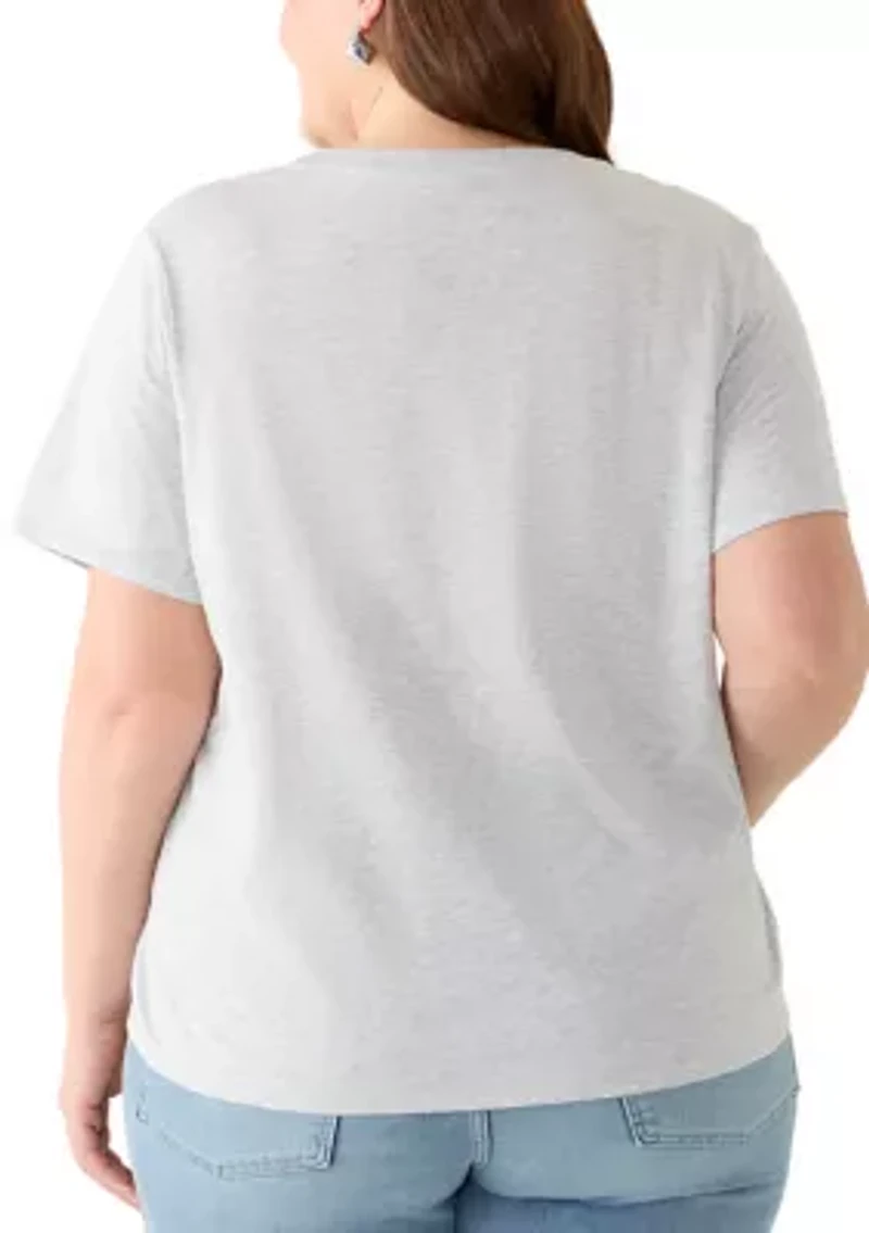 Plus Lace USA T-Shirt