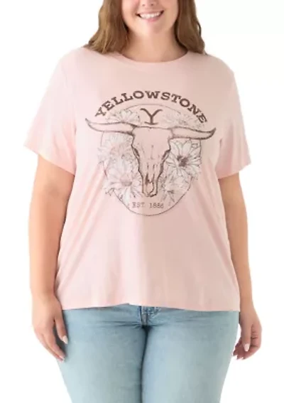 Plus Yellowstone Graphic T-Shirt