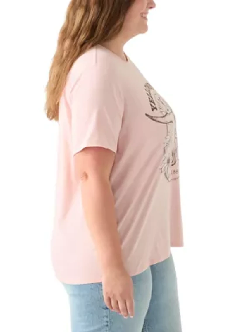 Plus Yellowstone Graphic T-Shirt