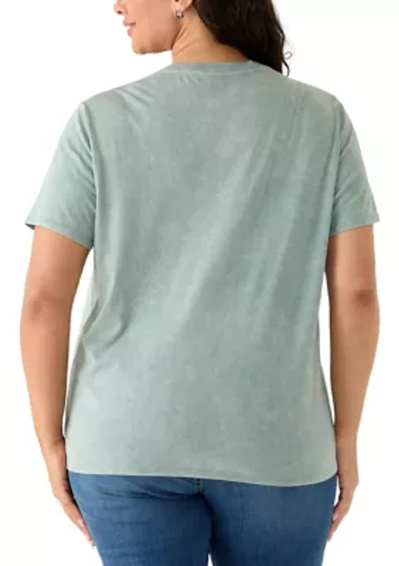 Plus Country Scene Graphic T-Shirt