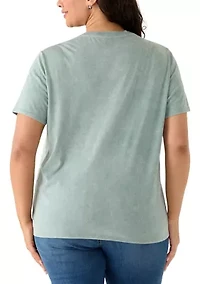 Plus Country Scene Graphic T-Shirt