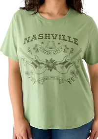 Plus Nashville Music City T-Shirt