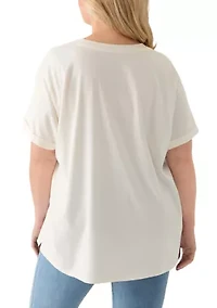 Plus Original Coors Cowboy Graphic T-Shirt