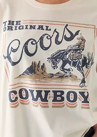 Plus Original Coors Cowboy Graphic T-Shirt