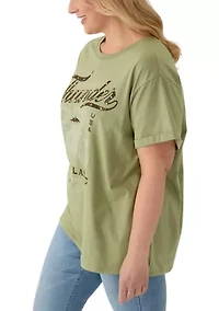 Plus Classic Thunder Burnout Graphic T-Shirt