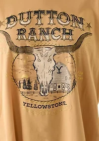 Plus Dutton Ranch Mineral Wash Graphic T-Shirt