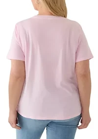 Plus NY Tour Pigment Wash Graphic T-Shirt