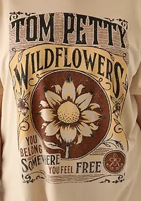 Plus Tom Petty Wildflowers Graphic T-Shirt
