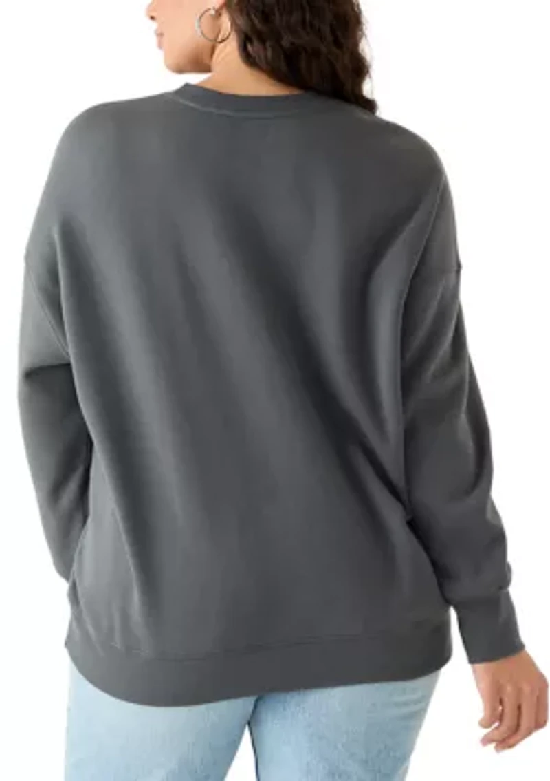 Plus Joshua Tree Crew Neck Sweatshirt