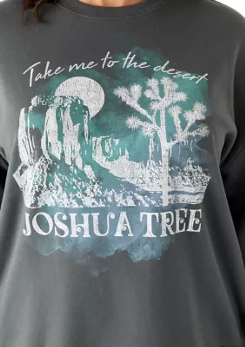 Plus Joshua Tree Crew Neck Sweatshirt
