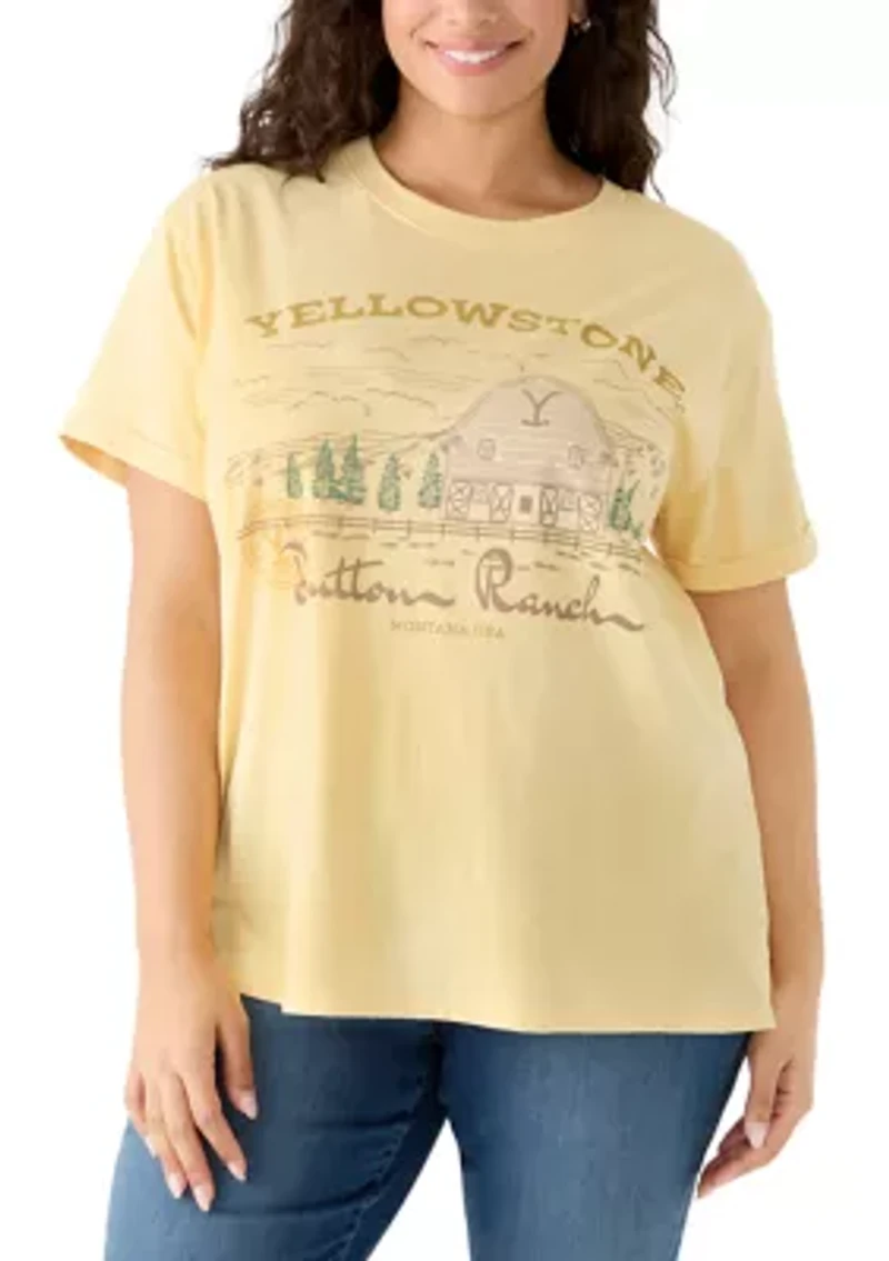 Plus Yellowstone Dutton Ranch T-Shirt