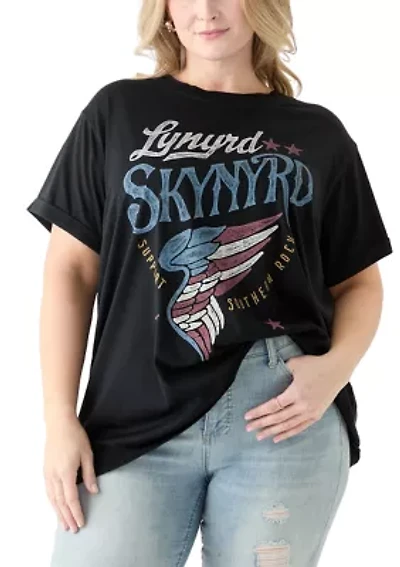 Plus Lynyrd Skynyrd Tour Graphic T-Shirt
