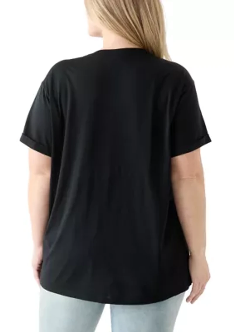 Plus Lynyrd Skynyrd Tour Graphic T-Shirt