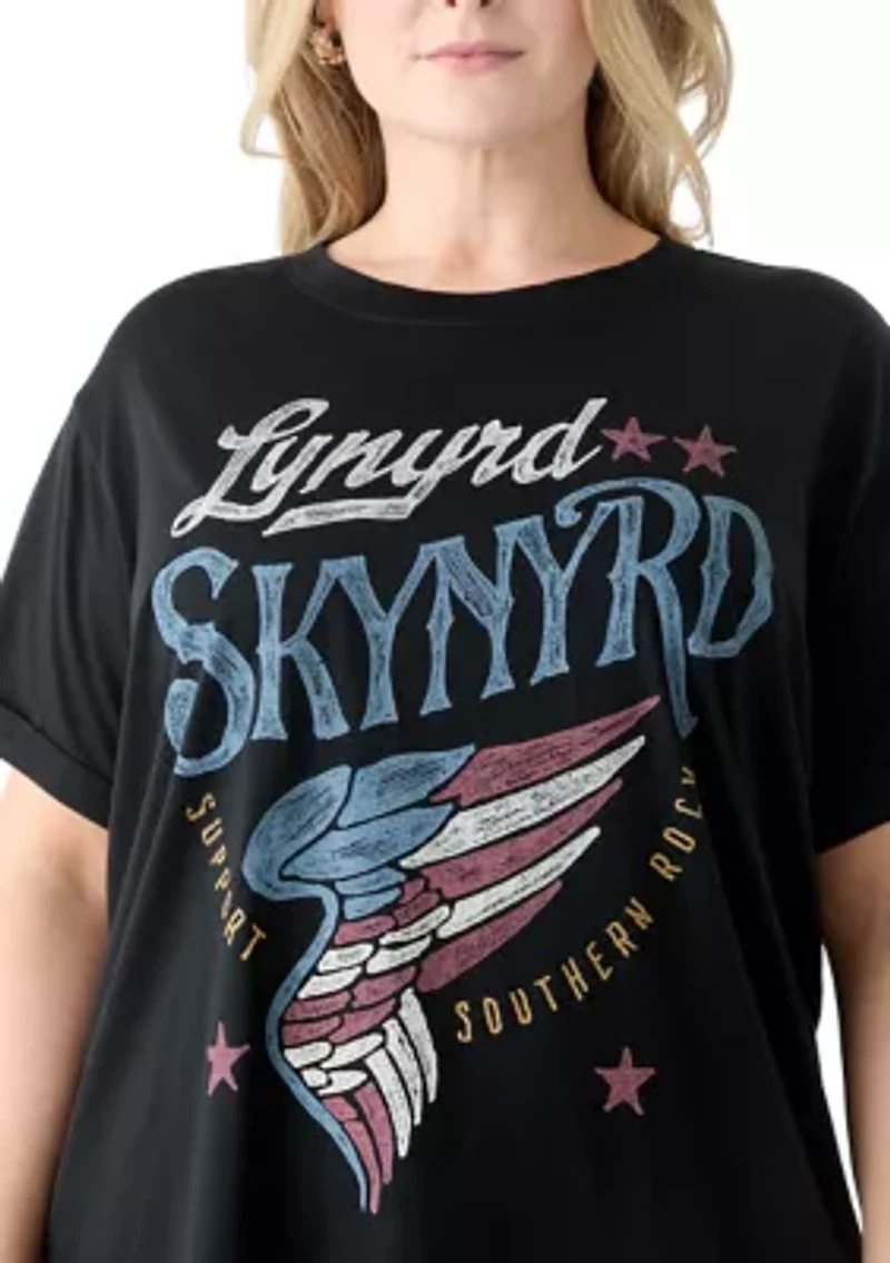 Plus Lynyrd Skynyrd Tour Graphic T-Shirt