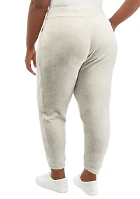 Plus Smocked Waistband Joggers