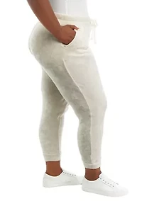 Plus Smocked Waistband Joggers