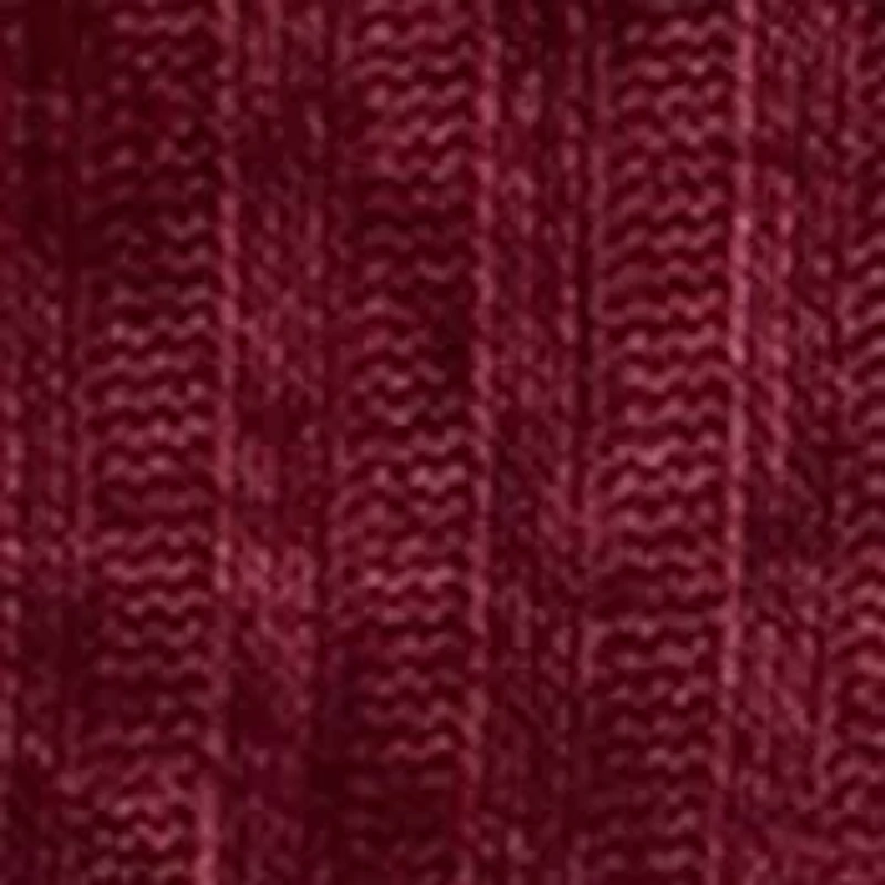 Plus Chenille Ribbed Cowl Neck Sweater