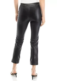 Women's Faux Leather Pants