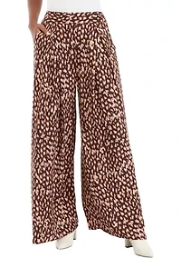 Women's Pull On Wide Leg Pants