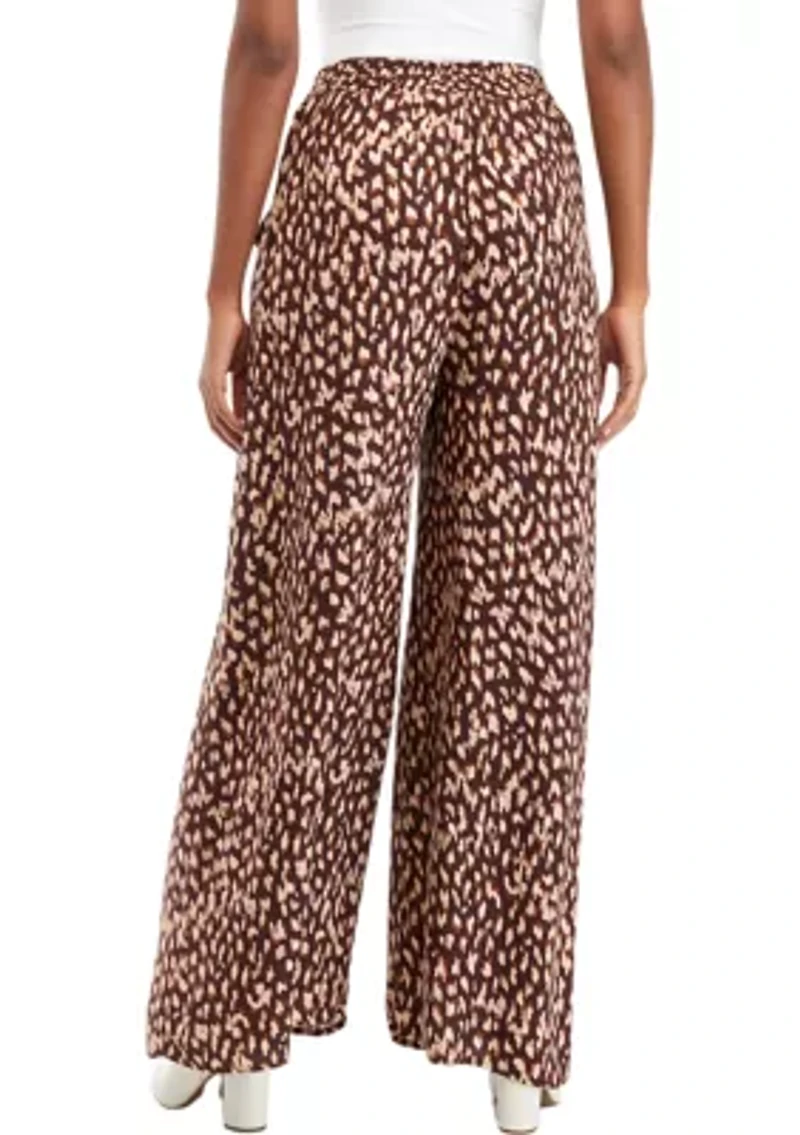 Women's Pull On Wide Leg Pants