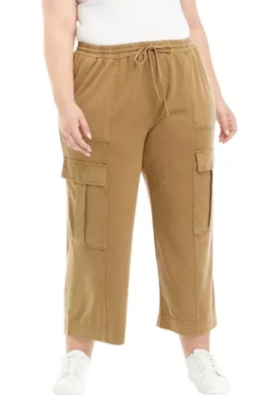 Plus Mid Rise Pants