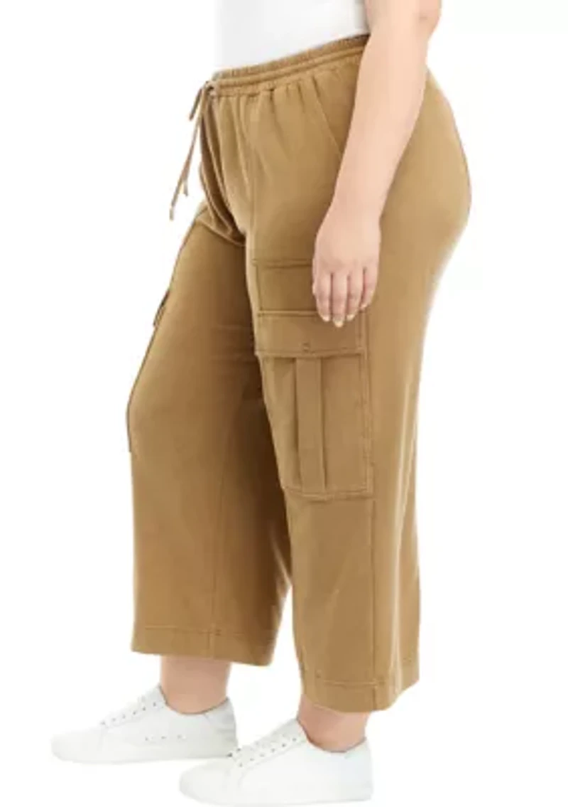 Plus Mid Rise Pants