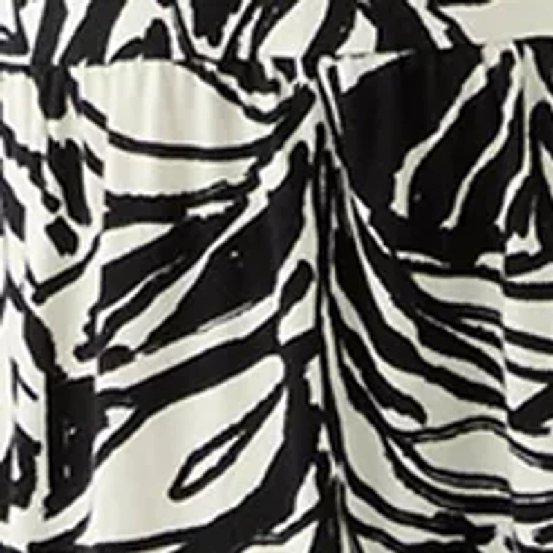 Women's Tiered Printed Maxi Dress