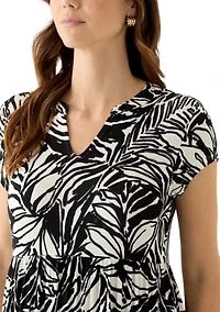 Women's Tiered Printed Maxi Dress