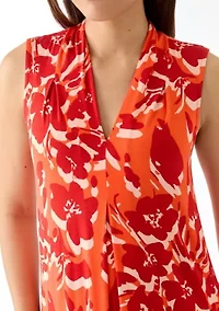 Women's Sleeveless Knit Midi Dress