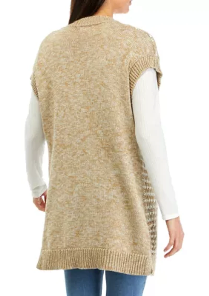 Women's Open Stripe Vest