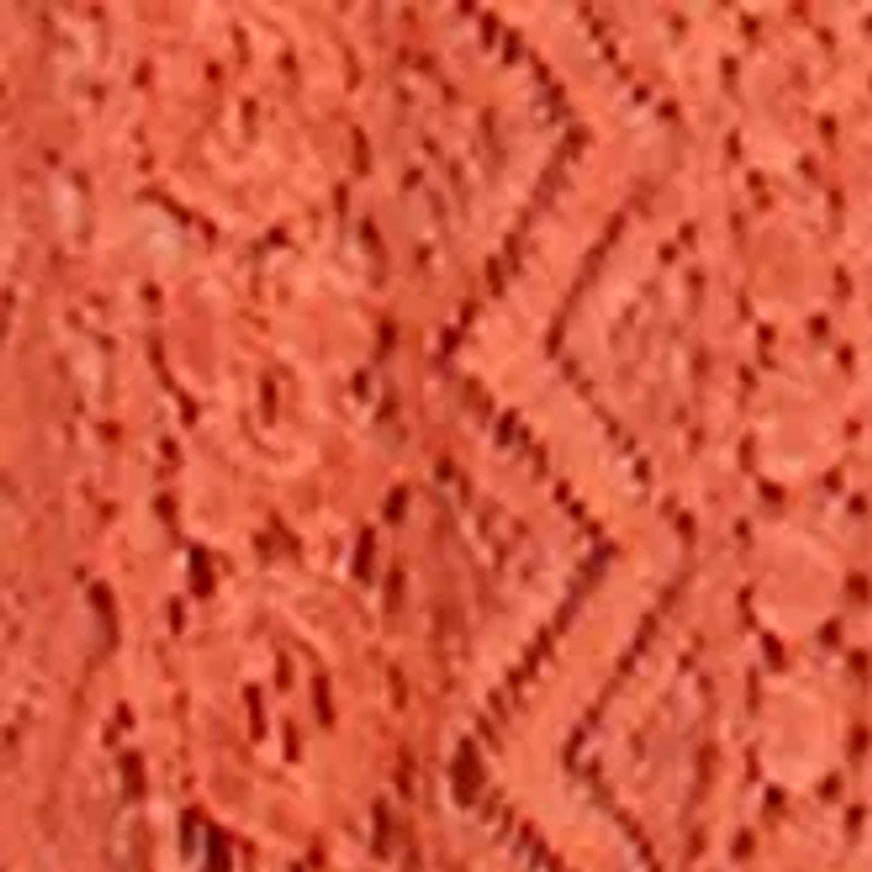 Plus 3/4 Sleeve Lace Off the Shoulder Woven Top