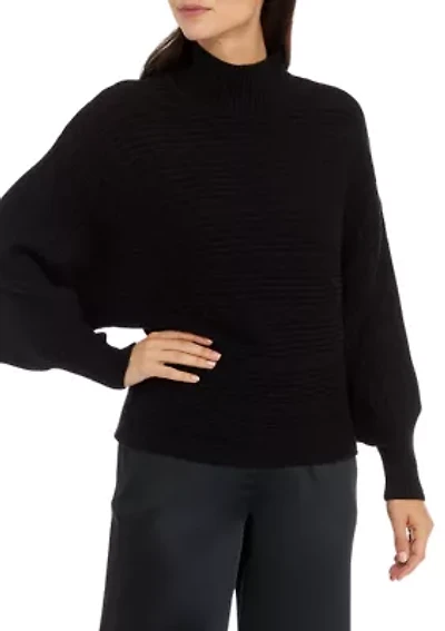 Women's High Mock Neck Knit Sweater