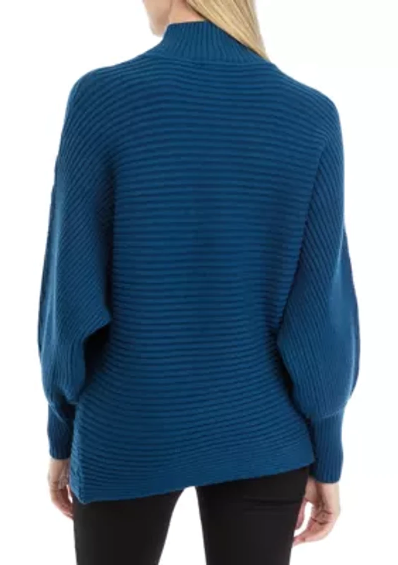 Women's High Mock Neck Knit Sweater