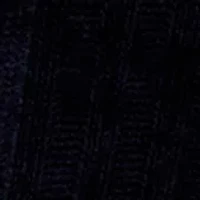 Women's Chenille Turtleneck Top with Side Slits