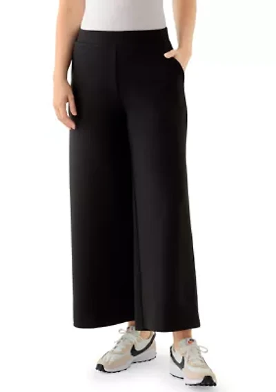 Women's Wide Leg Capri Pants