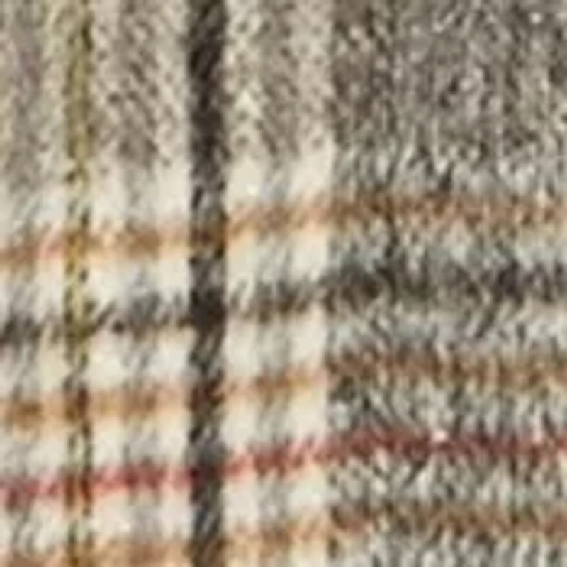 Women's Sherpa Collar Plaid Jacket