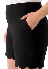 Plus Millennium Scallop Shorts