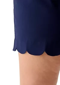 Plus Millennium Scallop Shorts
