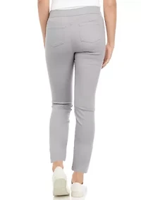 Petite Cotton Blend Pants
