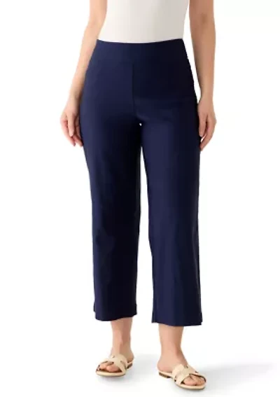 Petite Millennium Wide Leg Ankle Pants