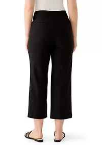 Petite Millennium Wide Leg Ankle Pants
