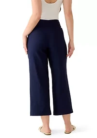 Petite Millennium Wide Leg Ankle Pants