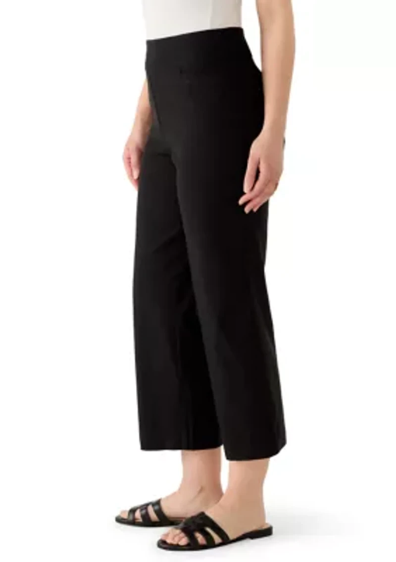 Petite Millennium Wide Leg Ankle Pants
