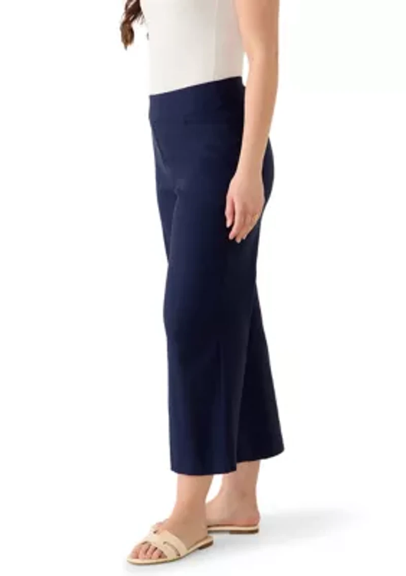 Petite Millennium Wide Leg Ankle Pants