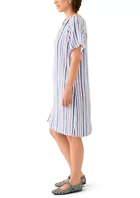 Petite Linen Dress