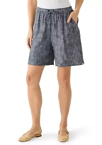 Women's Linen Shorts
