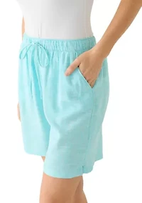 Women's Linen Shorts