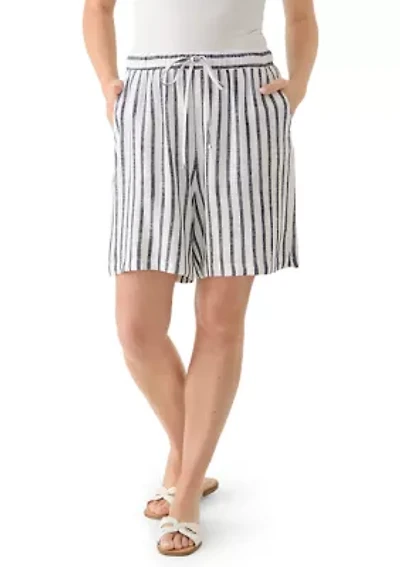 Petite Linen Shorts