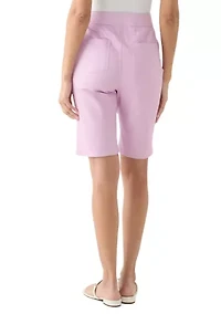 Women's Solid Bermuda Shorts