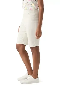 Women's Solid Bermuda Shorts